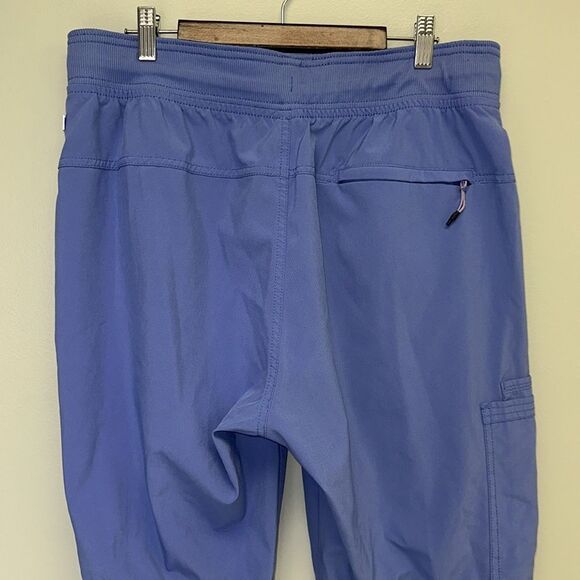 Infinity L Men’s Ceil Blue 5 Pocket Jogger Scrub Pants - Picture 9 of 16